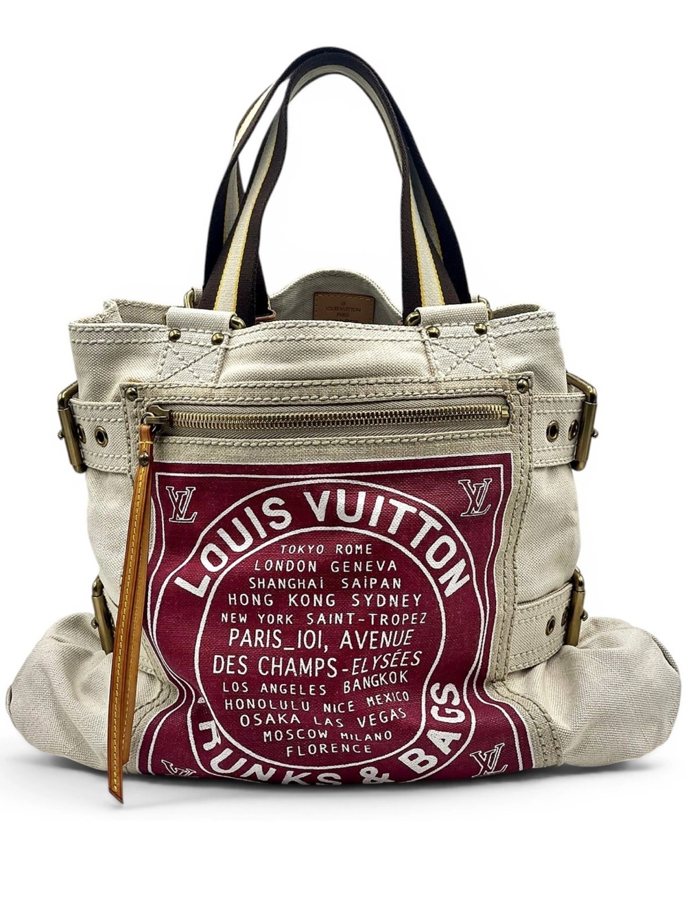 Louis Vuitton Globe Shopper Mm Cabas Trunks and Bags Cruise Collection Tote Bag